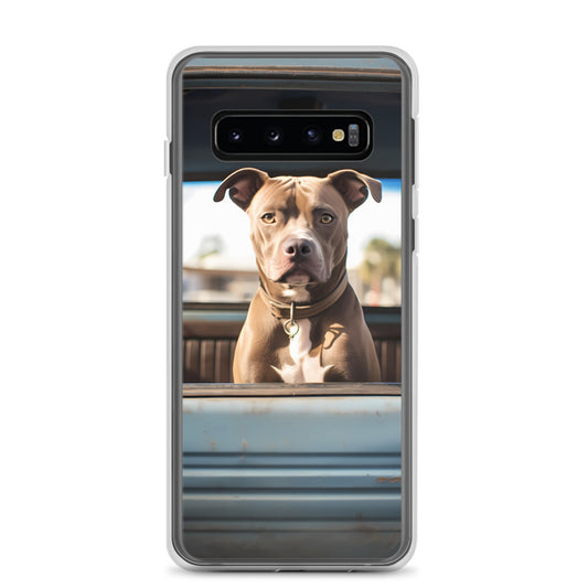 Samsung Case - Dog in a Truck