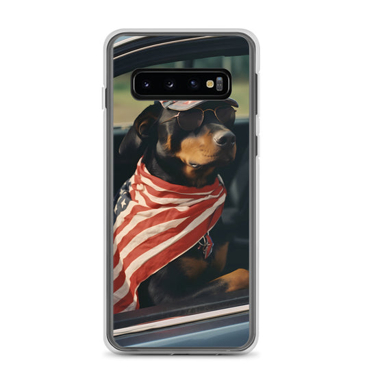 Samsung Case - Dog in a Truck