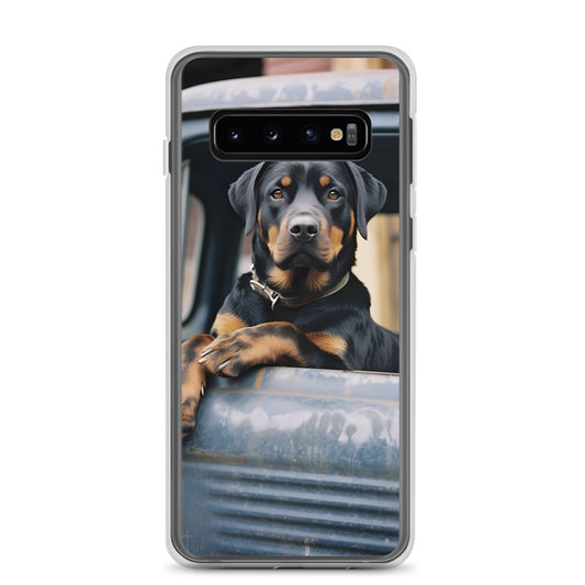 Samsung Case - Dog in a Truck