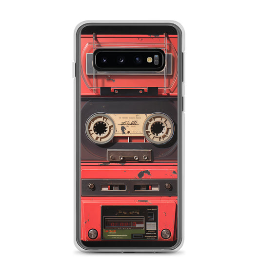 Samsung Case - Vintage Cassette Tape Player