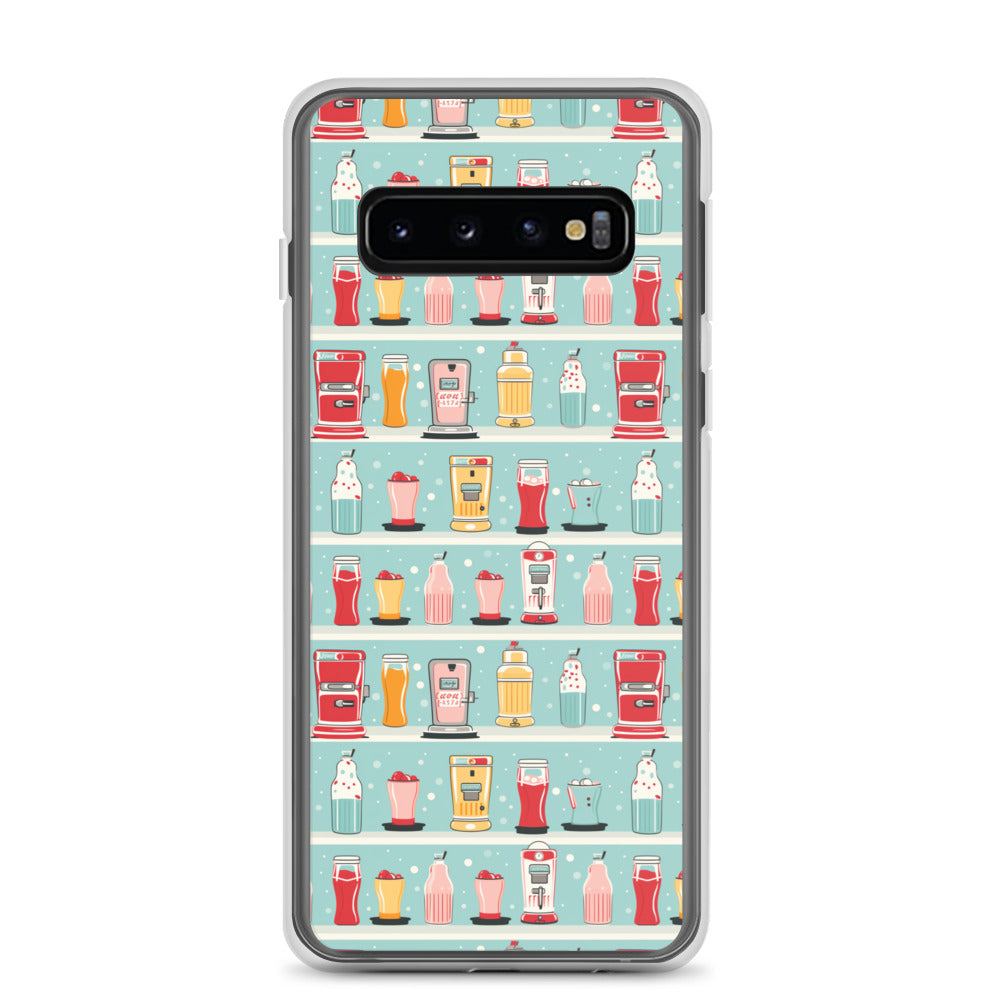 Samsung Case - Retro Soda Fountain Shelves