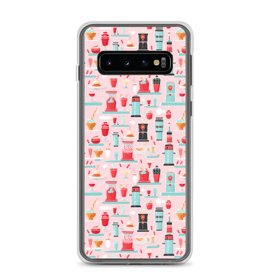 Samsung Case - Vintage Pink Soda Fountain