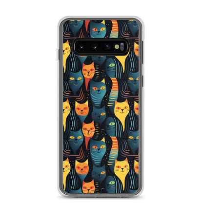 Samsung Case - Abstract Cats