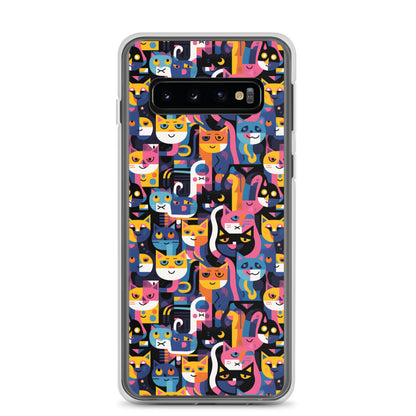 Samsung Case - Colorful Cats