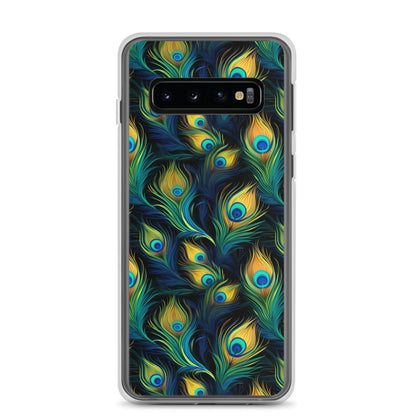 Samsung Case - Peacock Feather Pattern