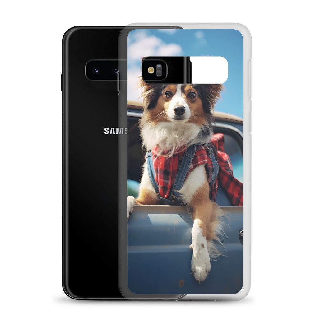 Samsung Case - Dog in a Truck