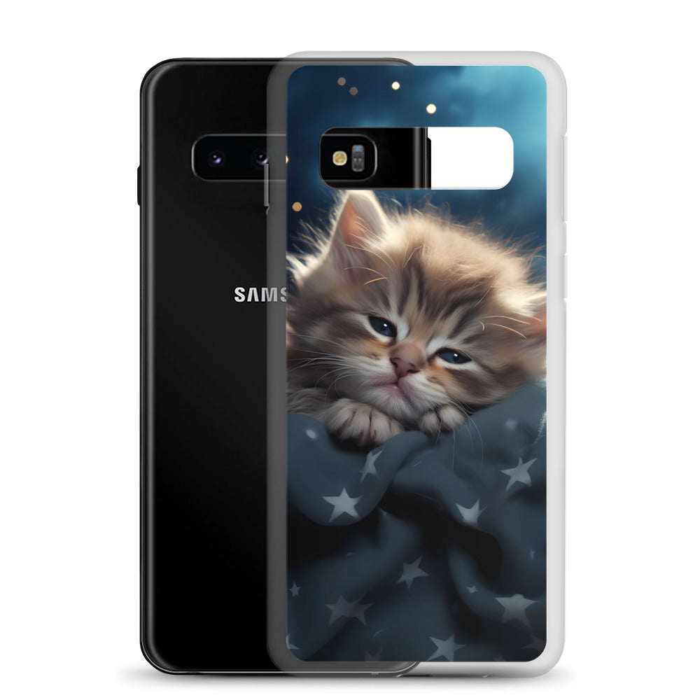 Samsung Case - Sleepy Star Kitty