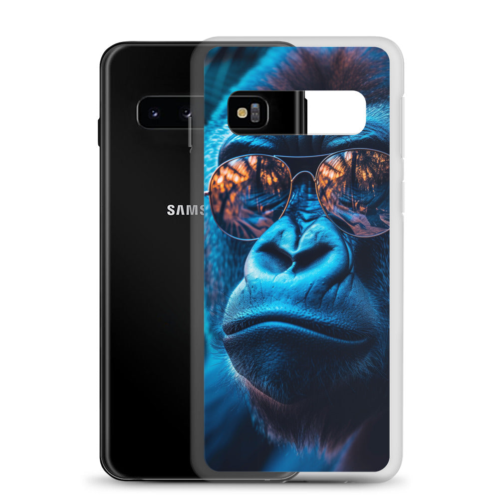 Samsung Case - Blue Gorilla