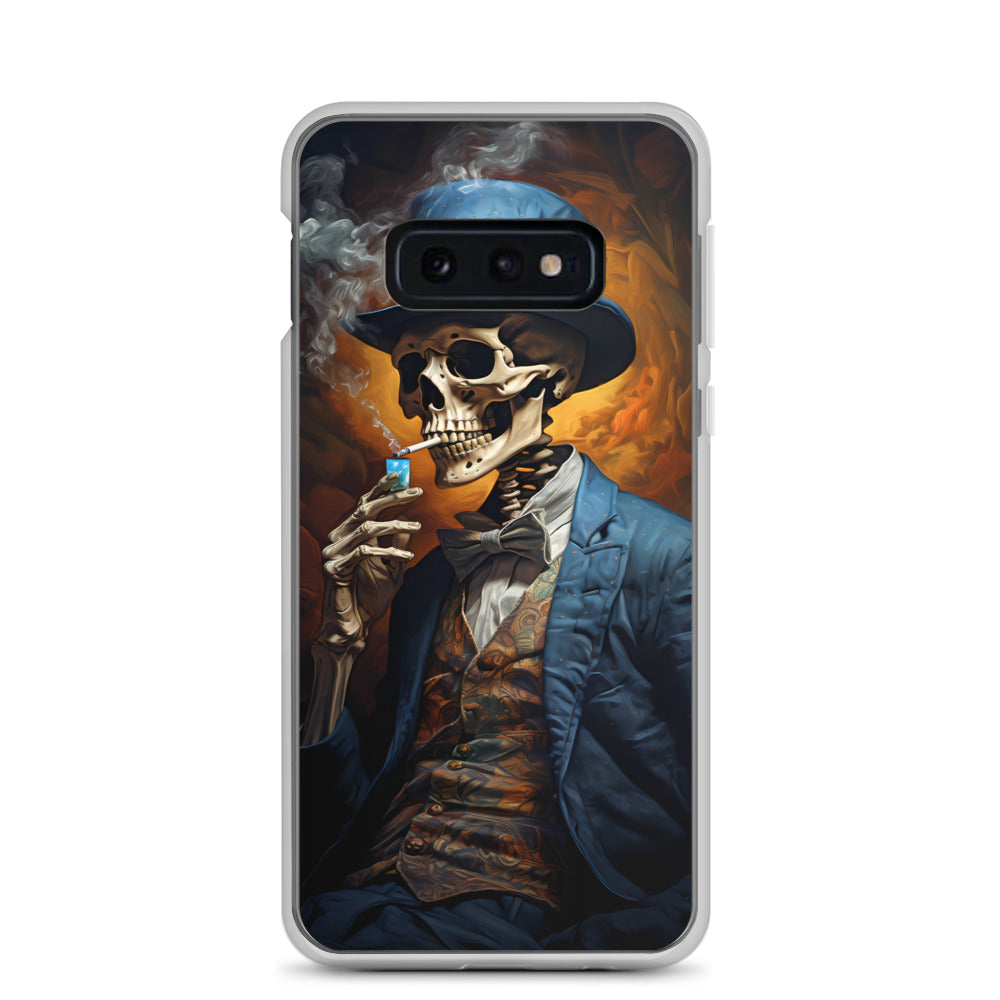 Samsung Case - Dapper Smoking Skeleton