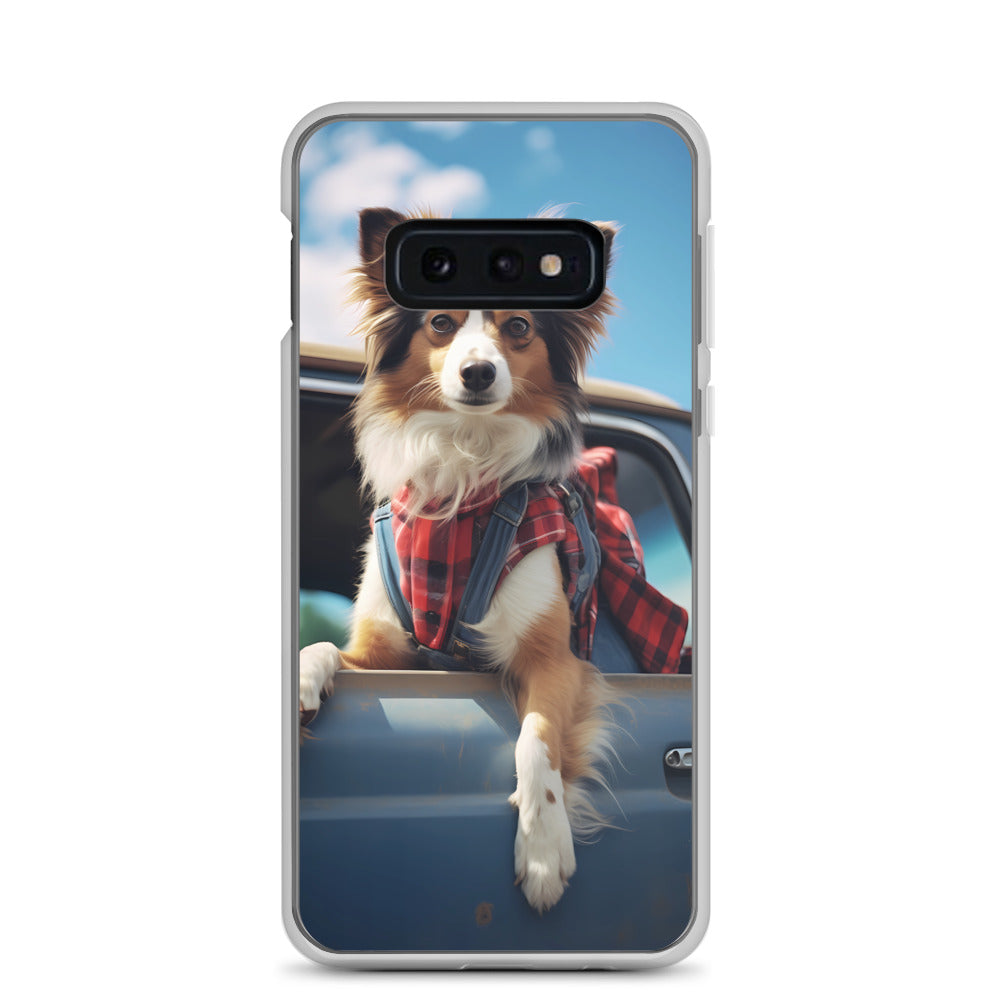 Samsung Case - Dog in a Truck