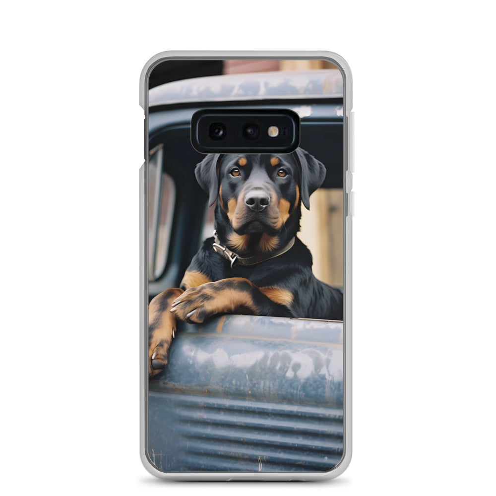 Samsung Case - Dog in a Truck