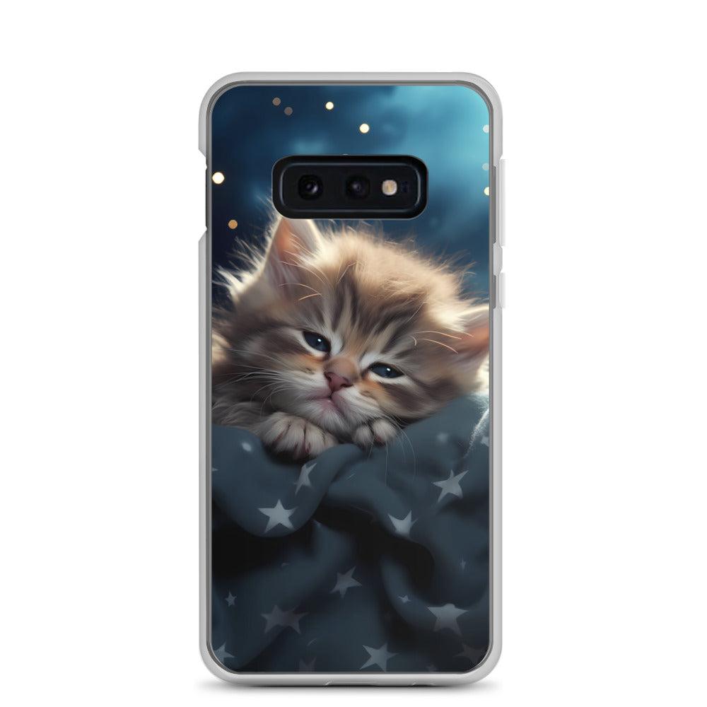 Samsung Case - Sleepy Star Kitty