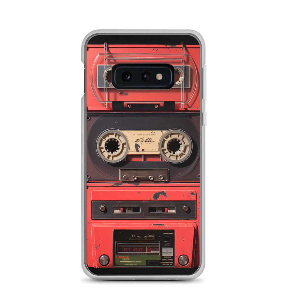 Samsung Case - Vintage Cassette Tape Player