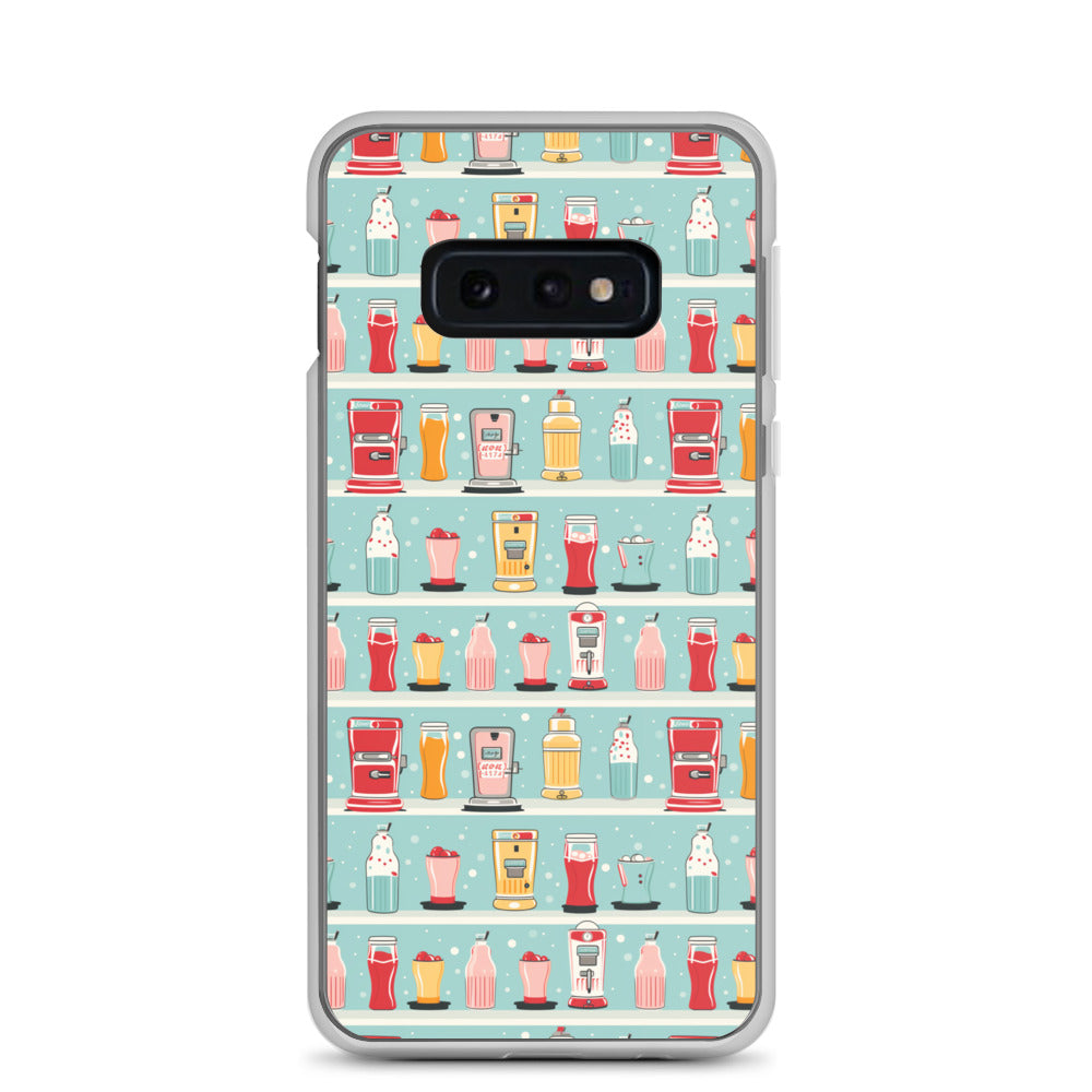 Samsung Case - Retro Soda Fountain Shelves