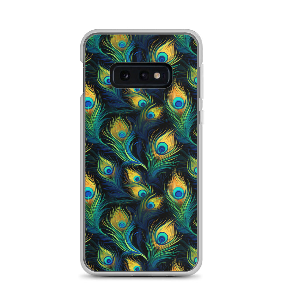 Samsung Case - Peacock Feather Pattern