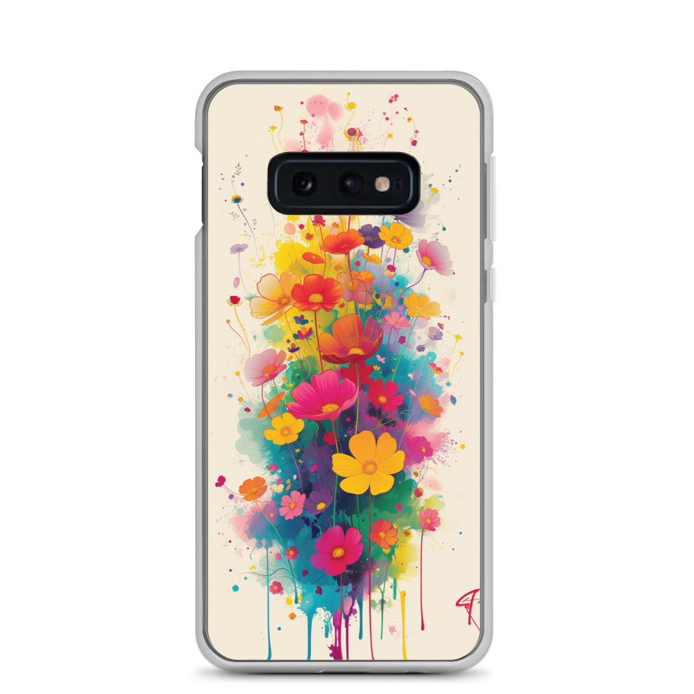 Samsung Case - Ethereal Petal Symphony