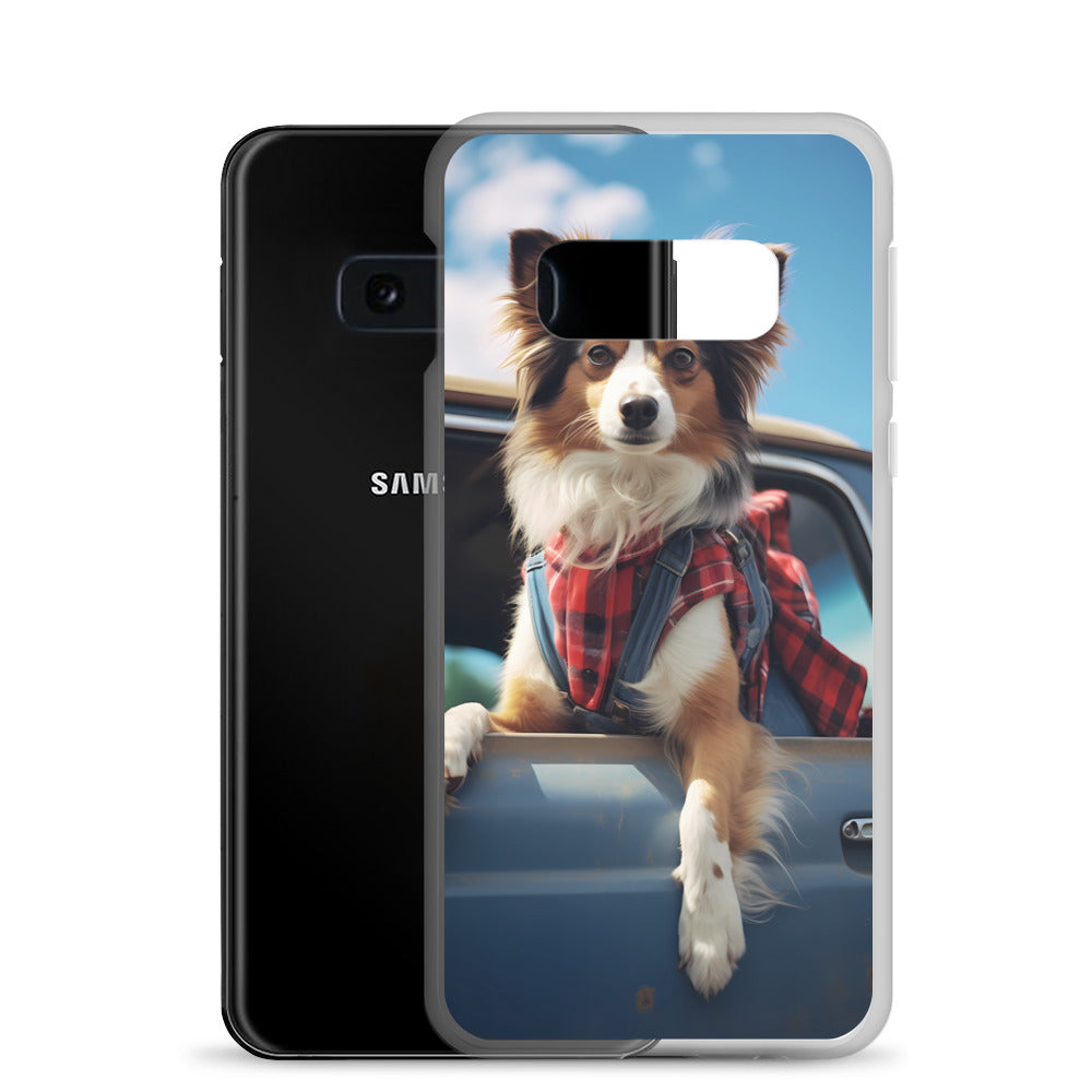 Samsung Case - Dog in a Truck