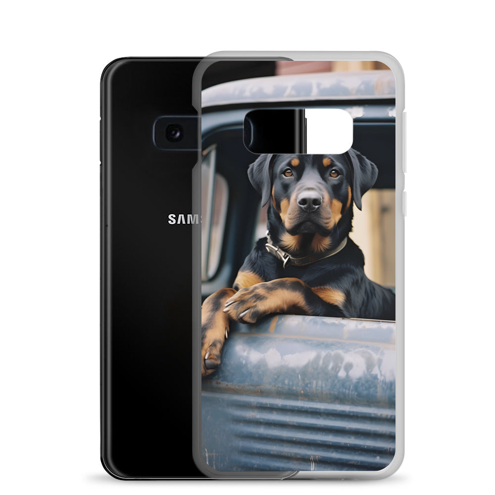 Samsung Case - Dog in a Truck