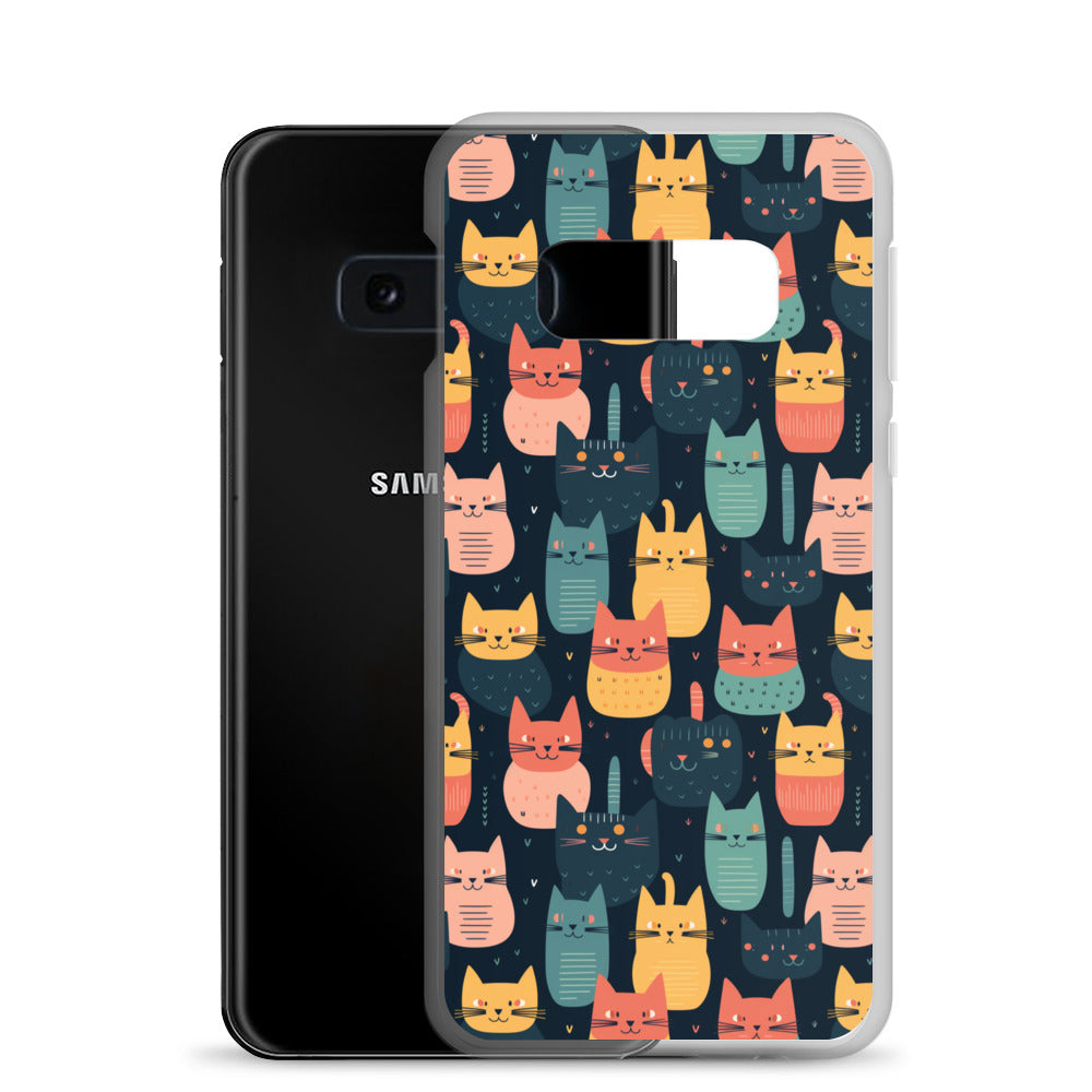 Samsung Case - Abstract Cats