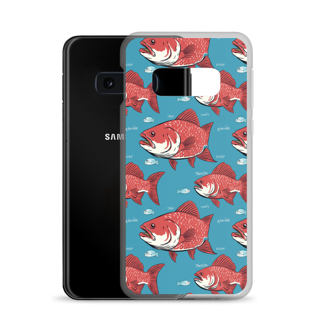 Samsung Case - Crimson Currents