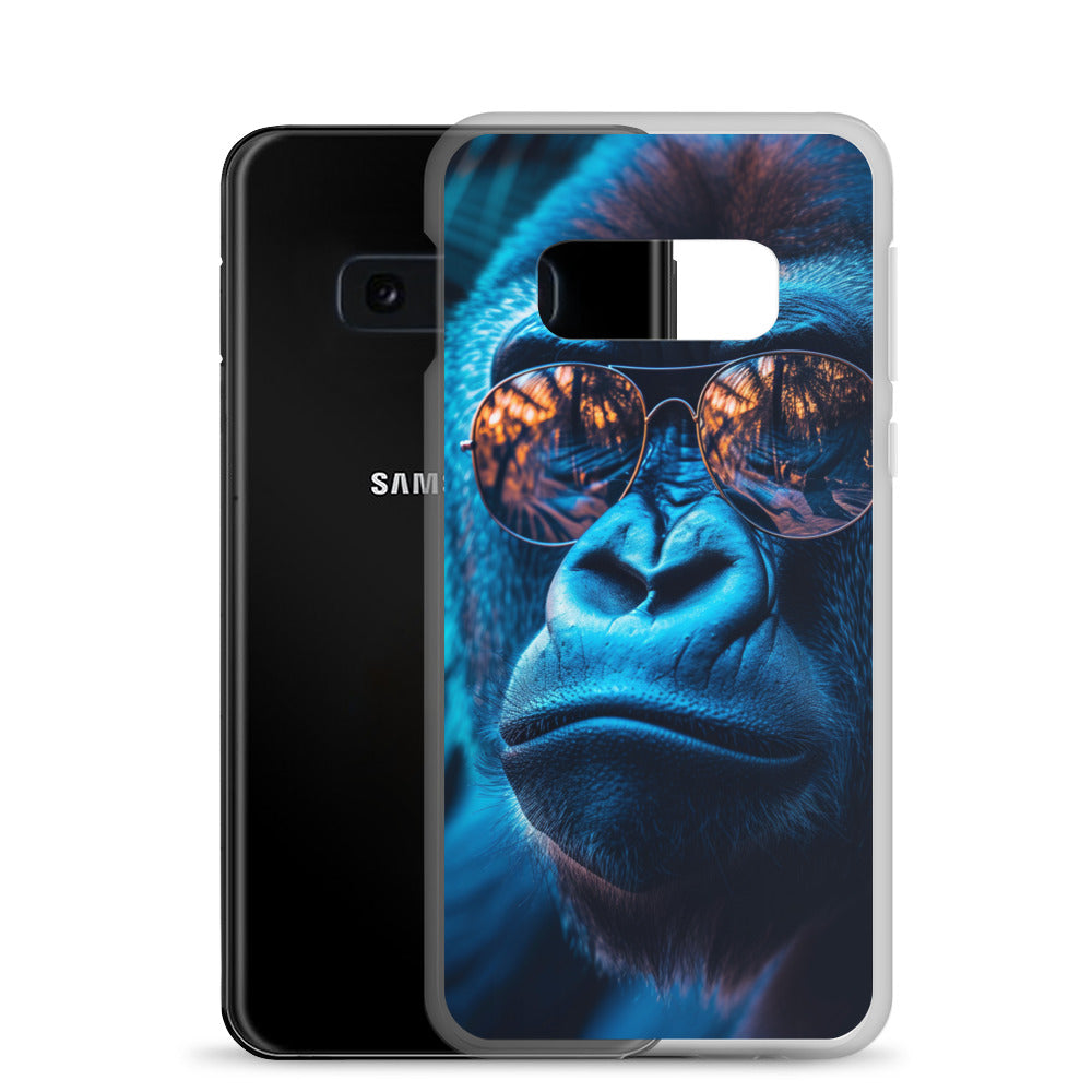 Samsung Case - Blue Gorilla