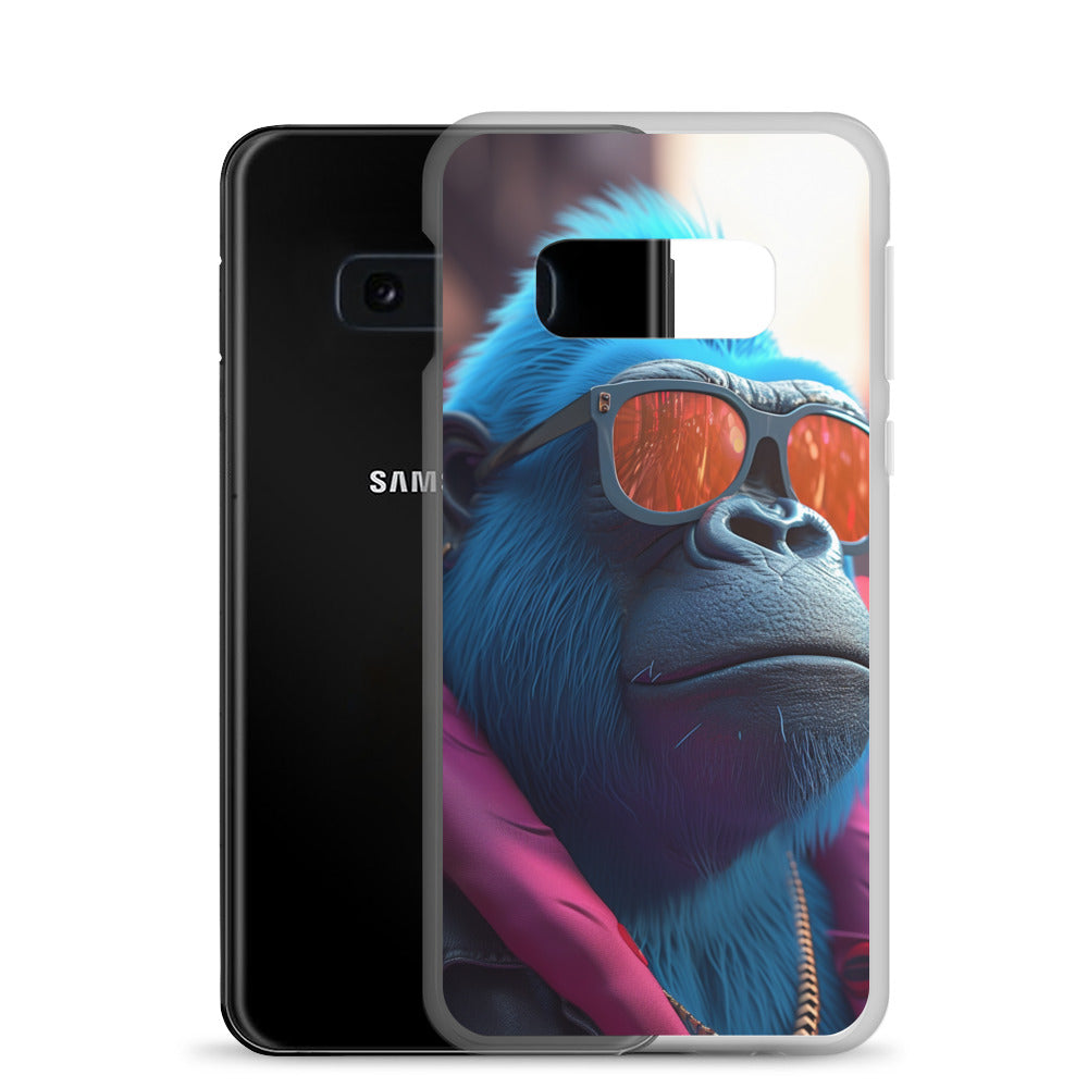 Samsung Case - Blue Gorilla