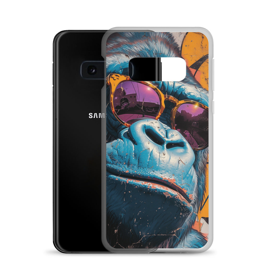 Samsung Case - Blue Gorilla