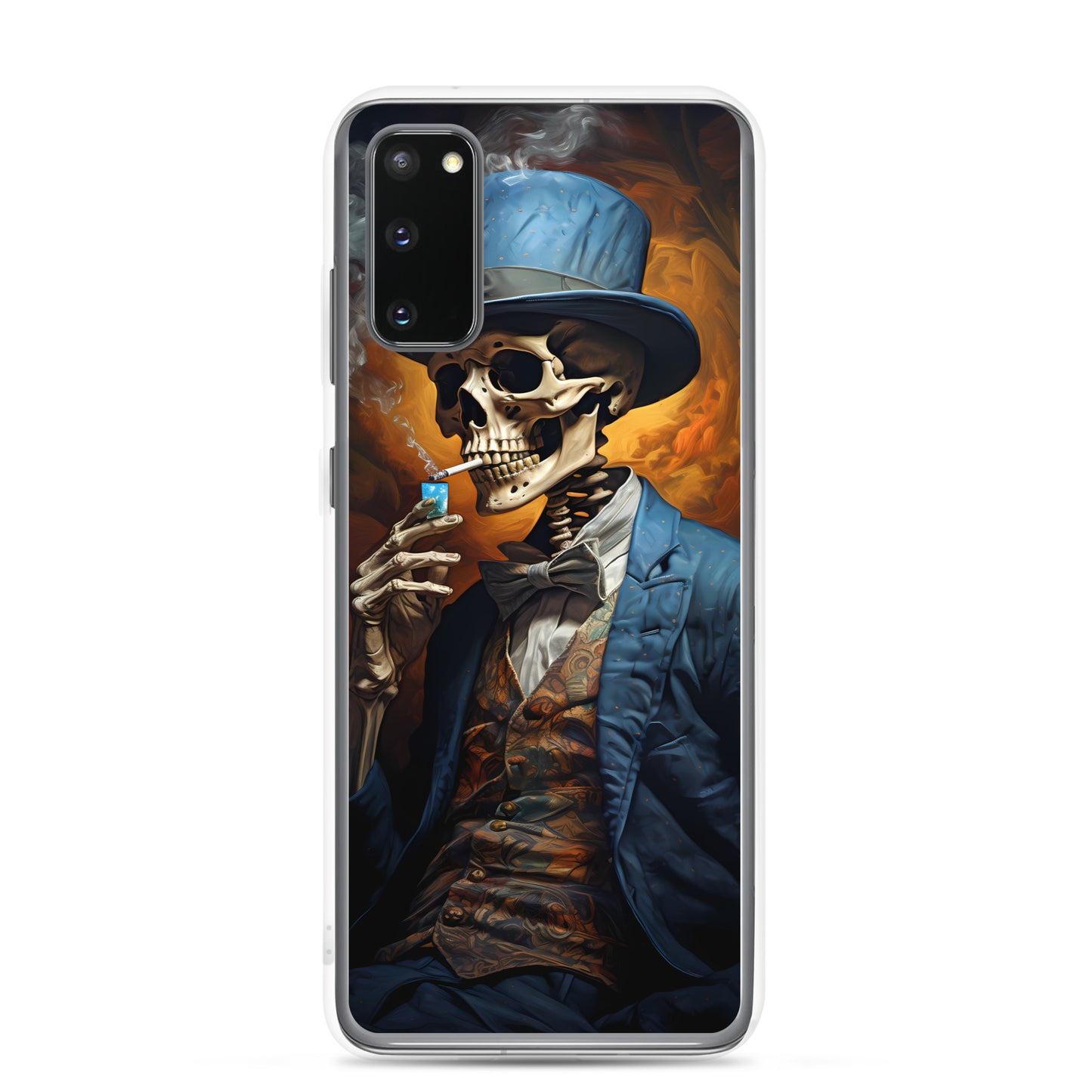 Samsung Case - Dapper Smoking Skeleton