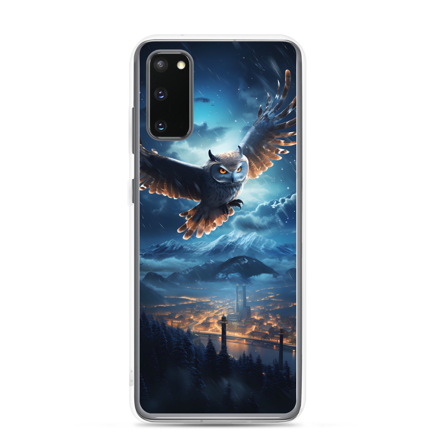 Samsung Case - Night Owl Over City