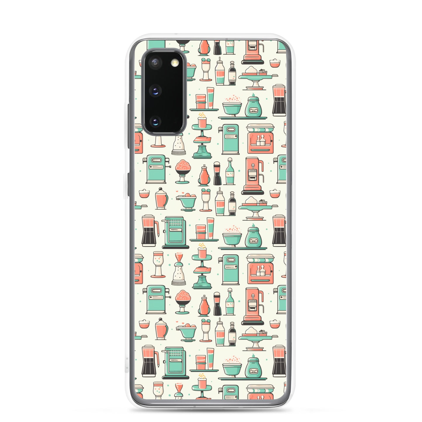 Samsung Case - Retro Ice Cream Shop