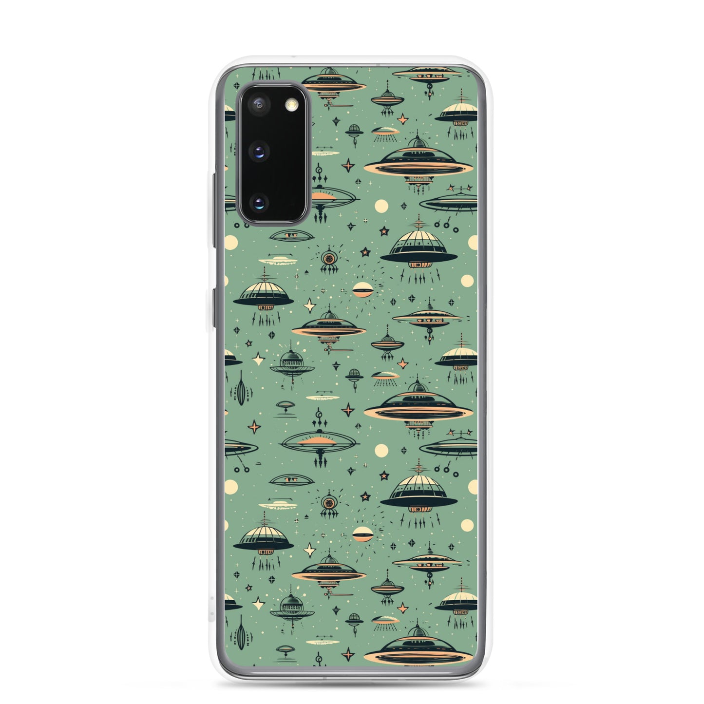 Samsung Case - Retro UFOs