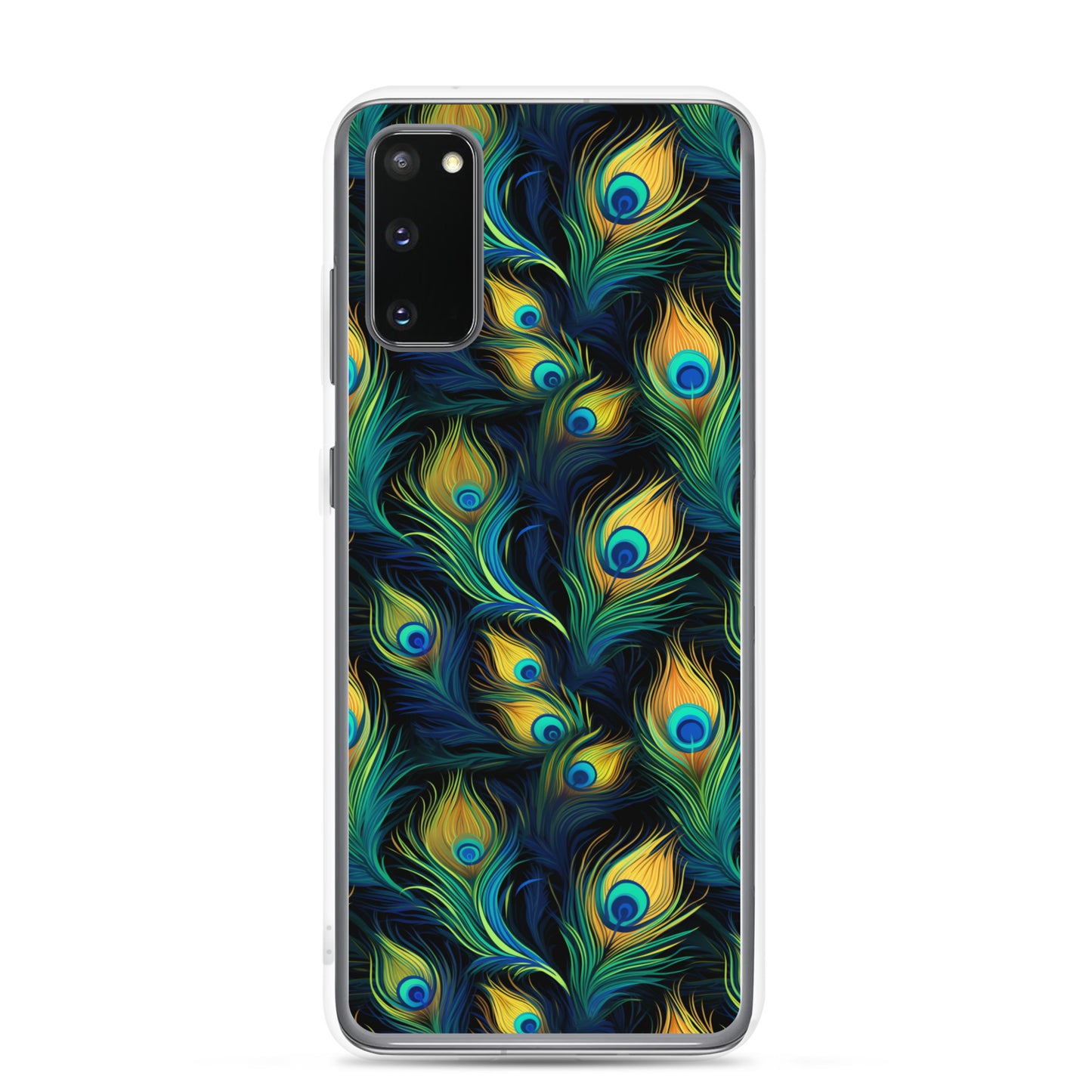 Samsung Case - Peacock Feather Pattern