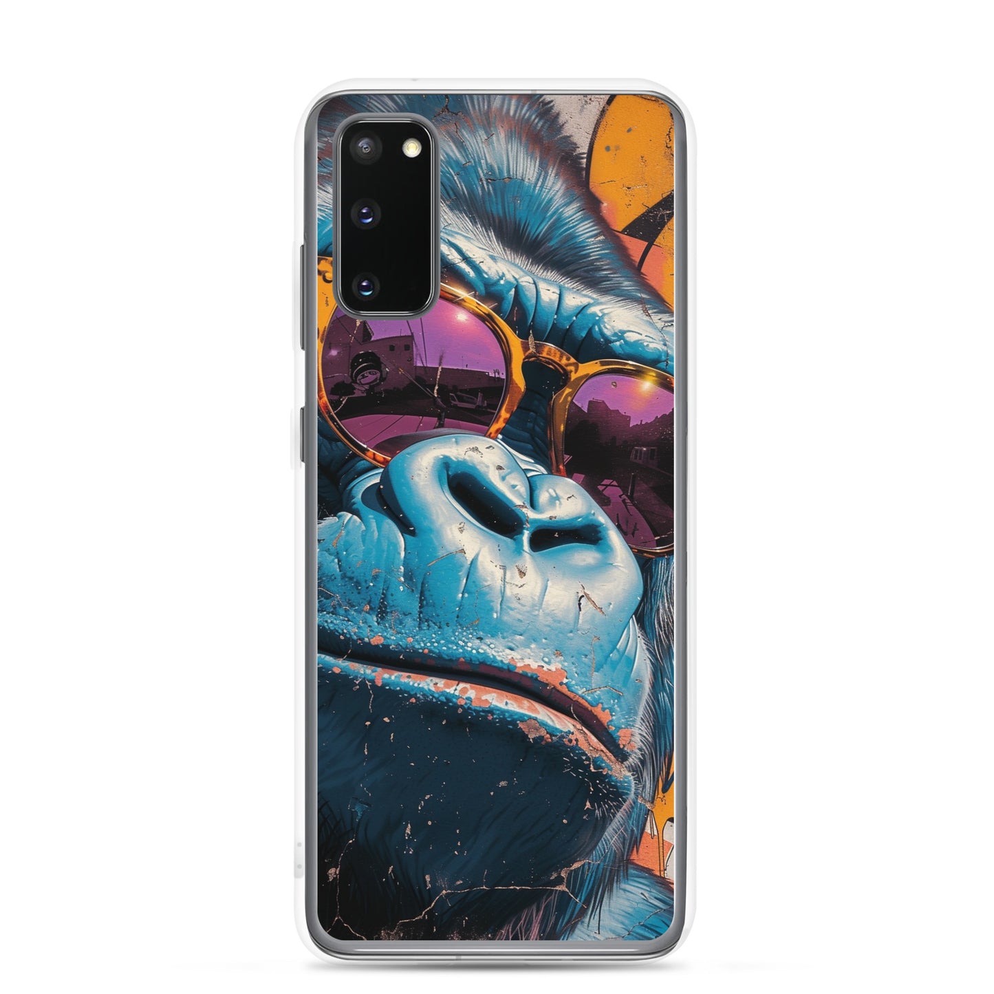 Samsung Case - Blue Gorilla