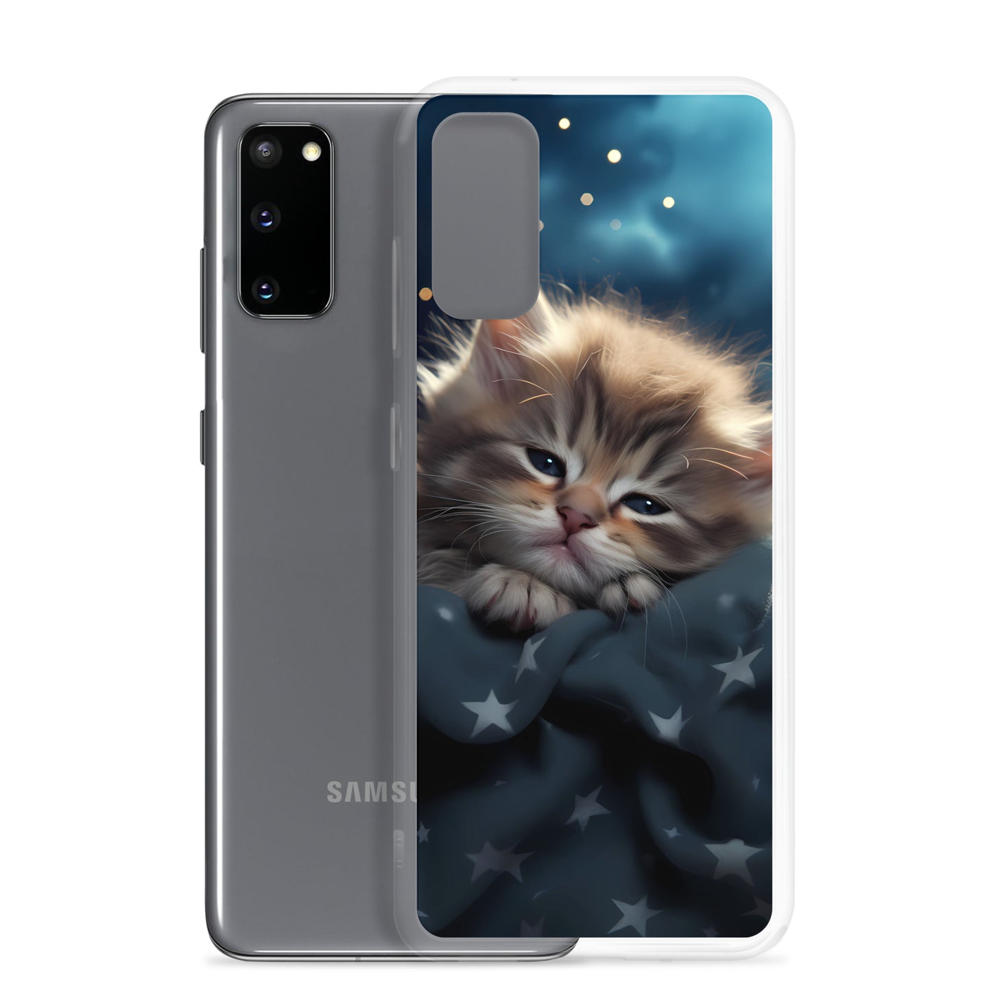 Samsung Case - Sleepy Star Kitty