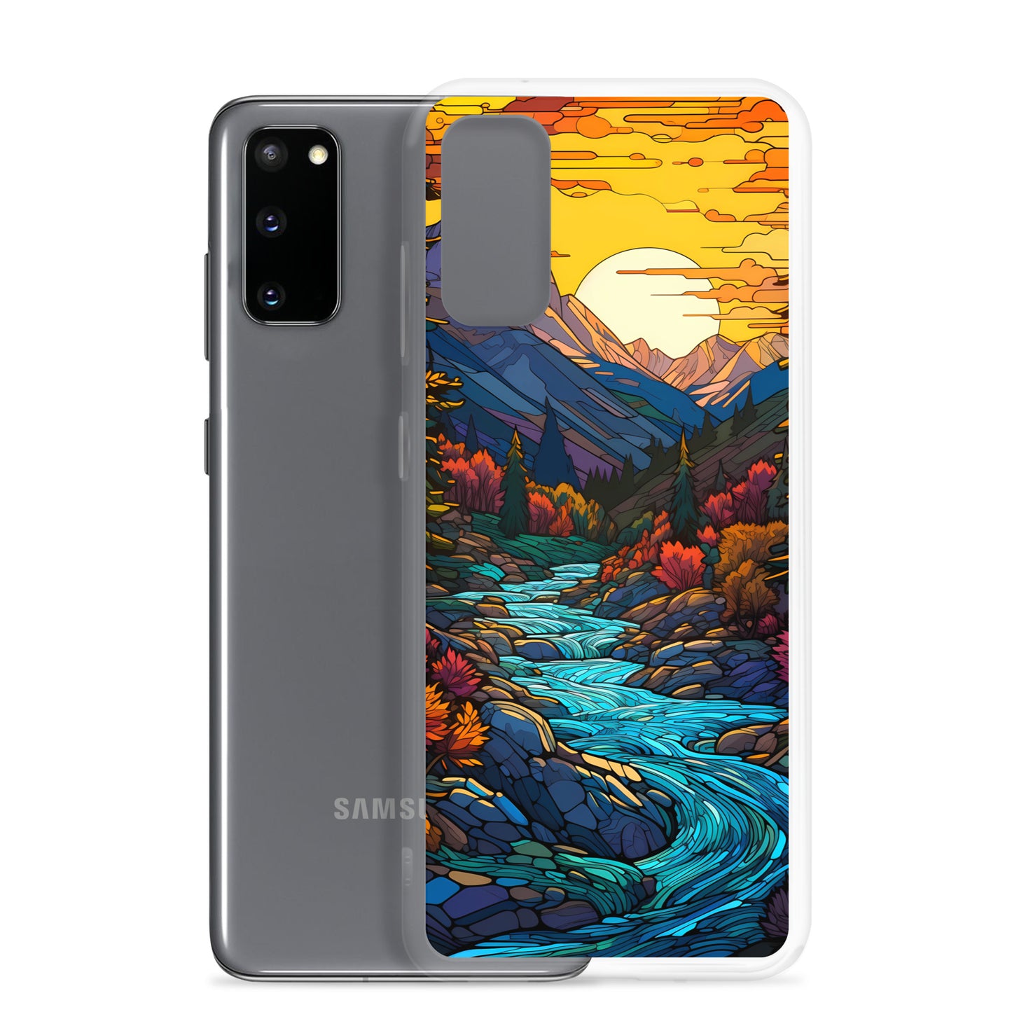 Samsung Case - Mountain River Mosaic