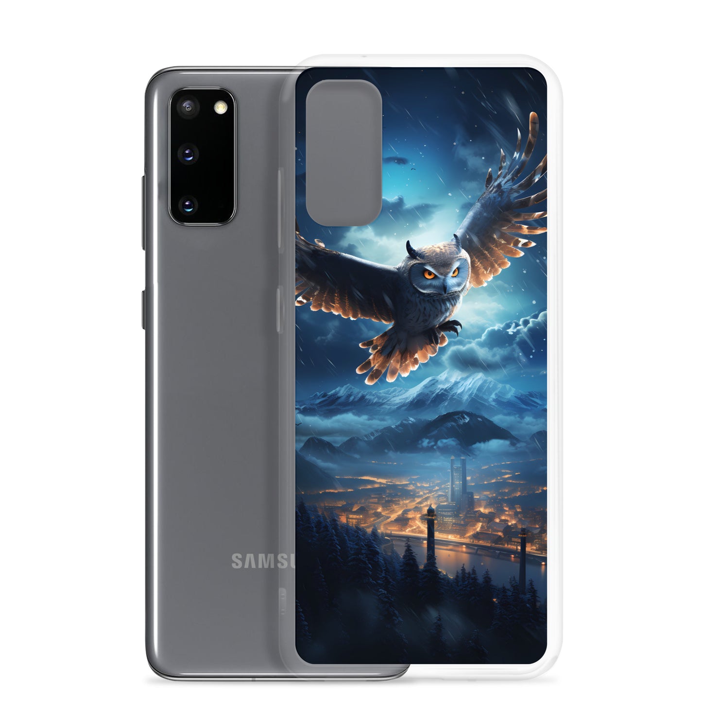 Samsung Case - Night Owl Over City