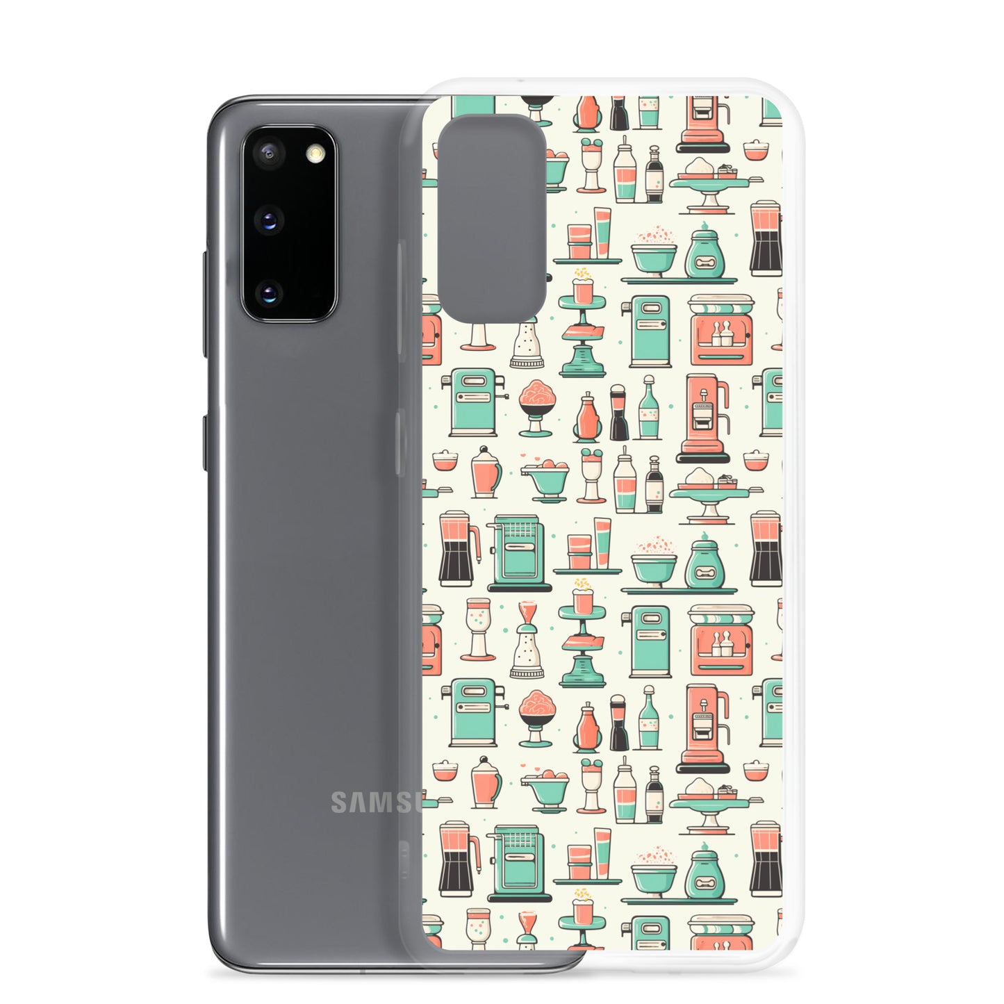 Samsung Case - Retro Ice Cream Shop