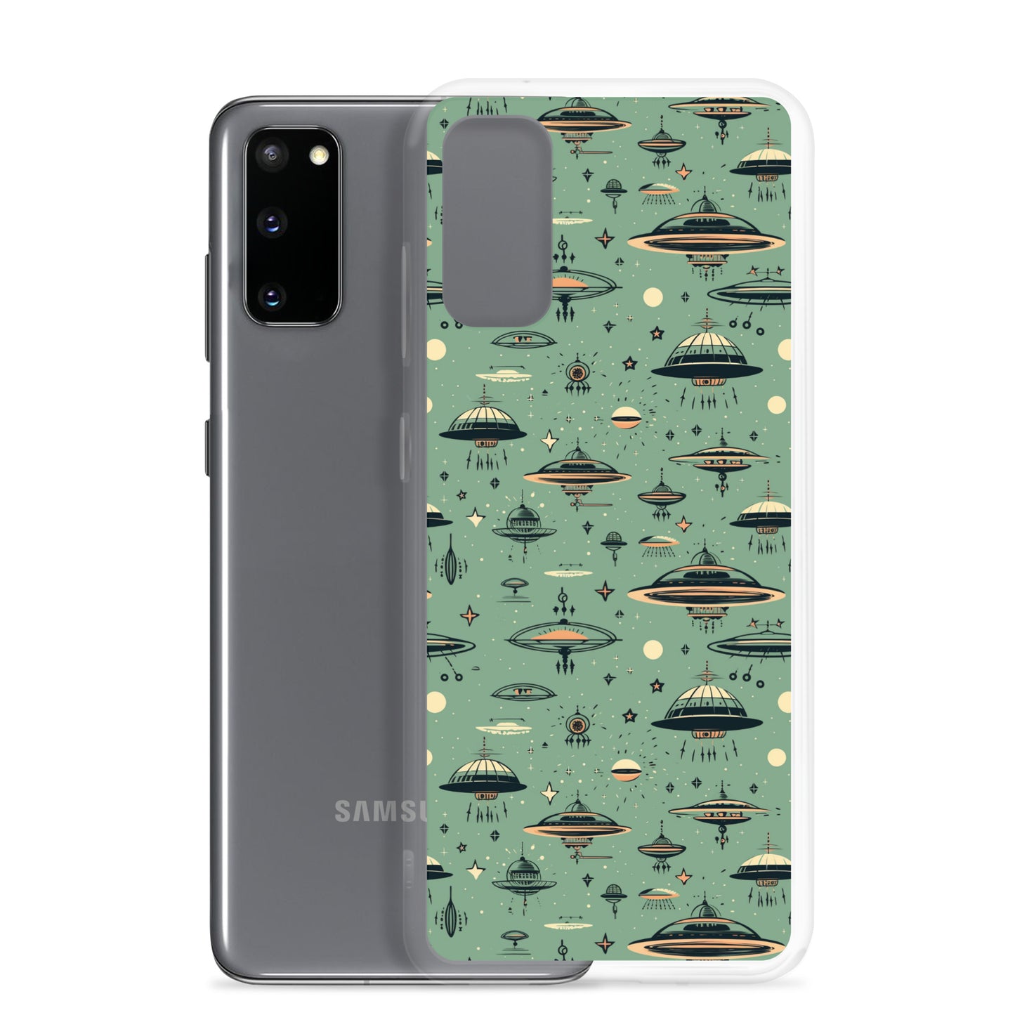 Samsung Case - Retro UFOs