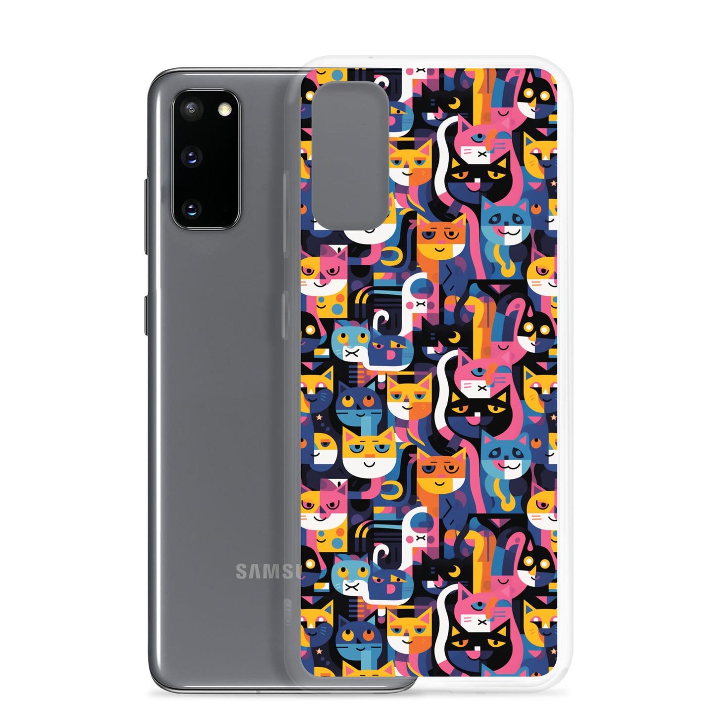 Samsung Case - Colorful Cats