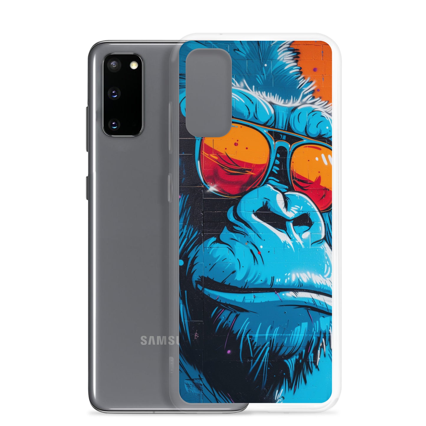 Samsung Case - Blue Gorilla