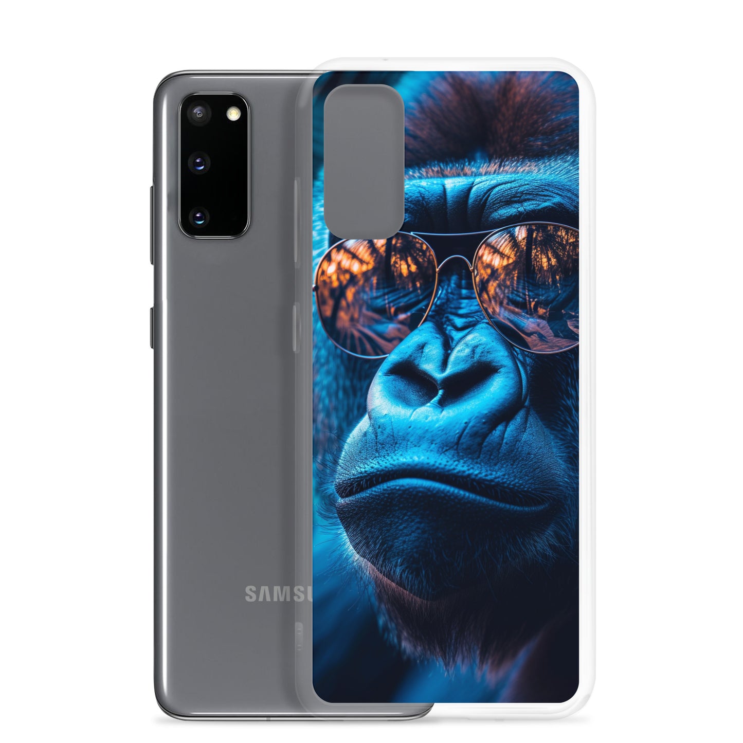 Samsung Case - Blue Gorilla