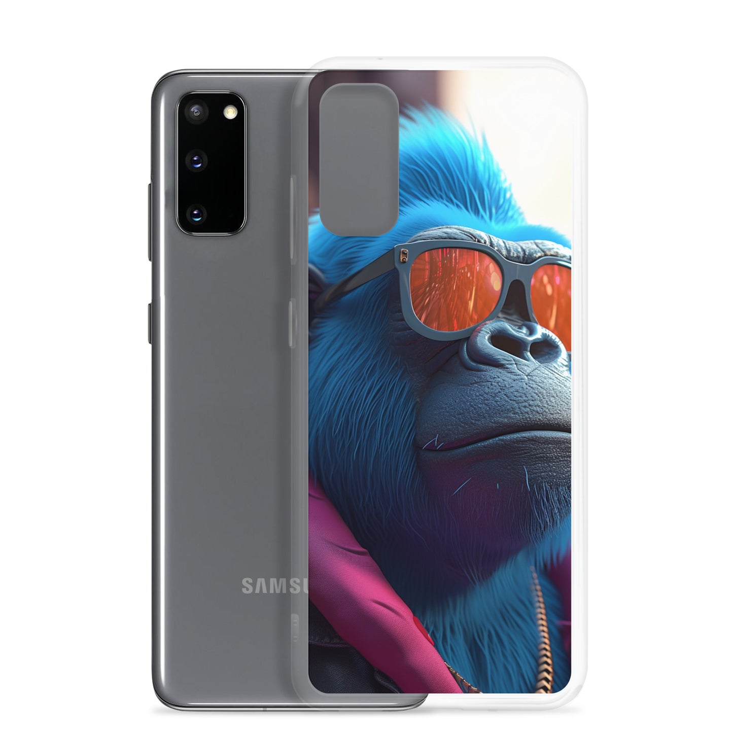 Samsung Case - Blue Gorilla