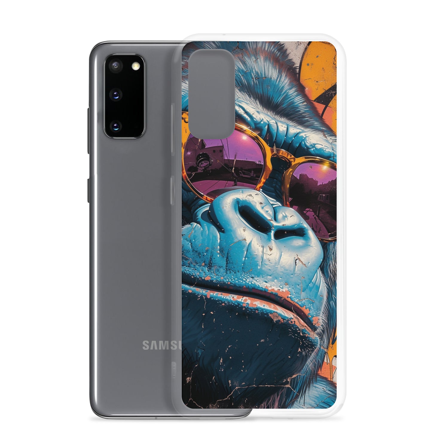 Samsung Case - Blue Gorilla