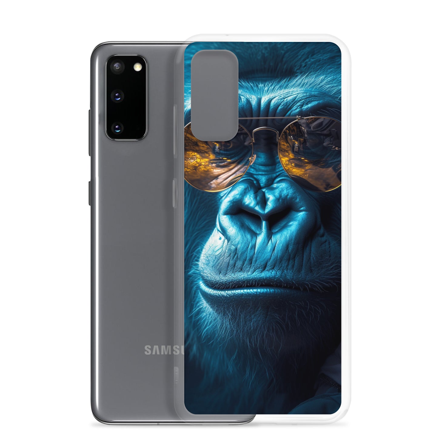 Samsung Case - Blue Gorilla