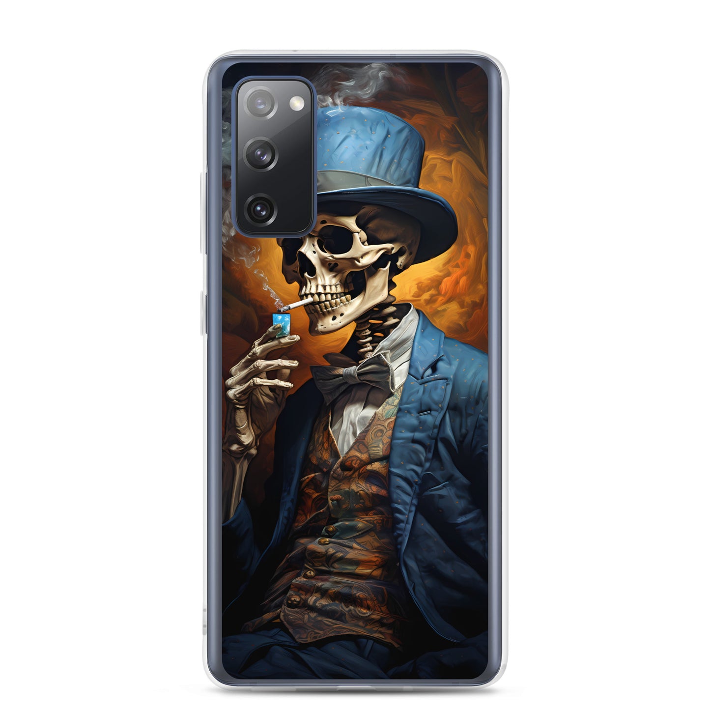 Samsung Case - Dapper Smoking Skeleton