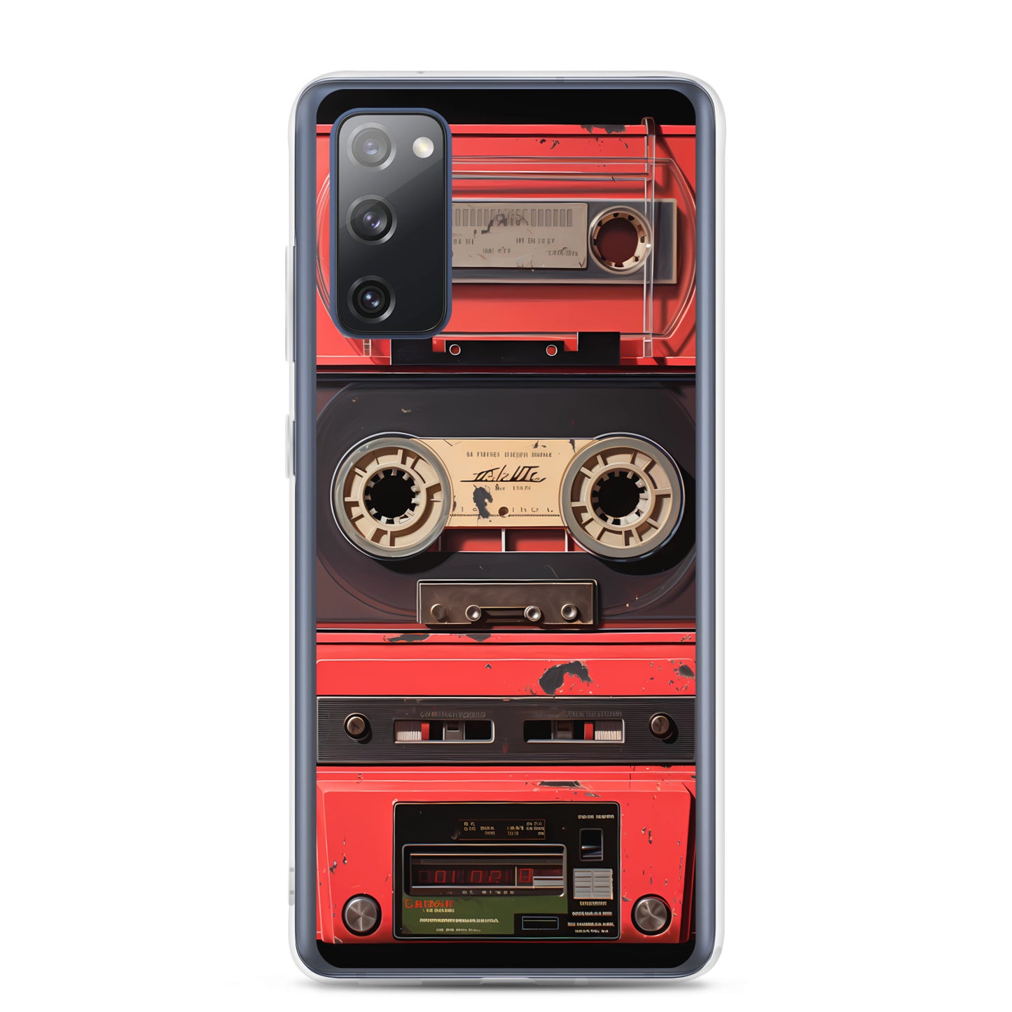 Samsung Case - Vintage Cassette Tape Player