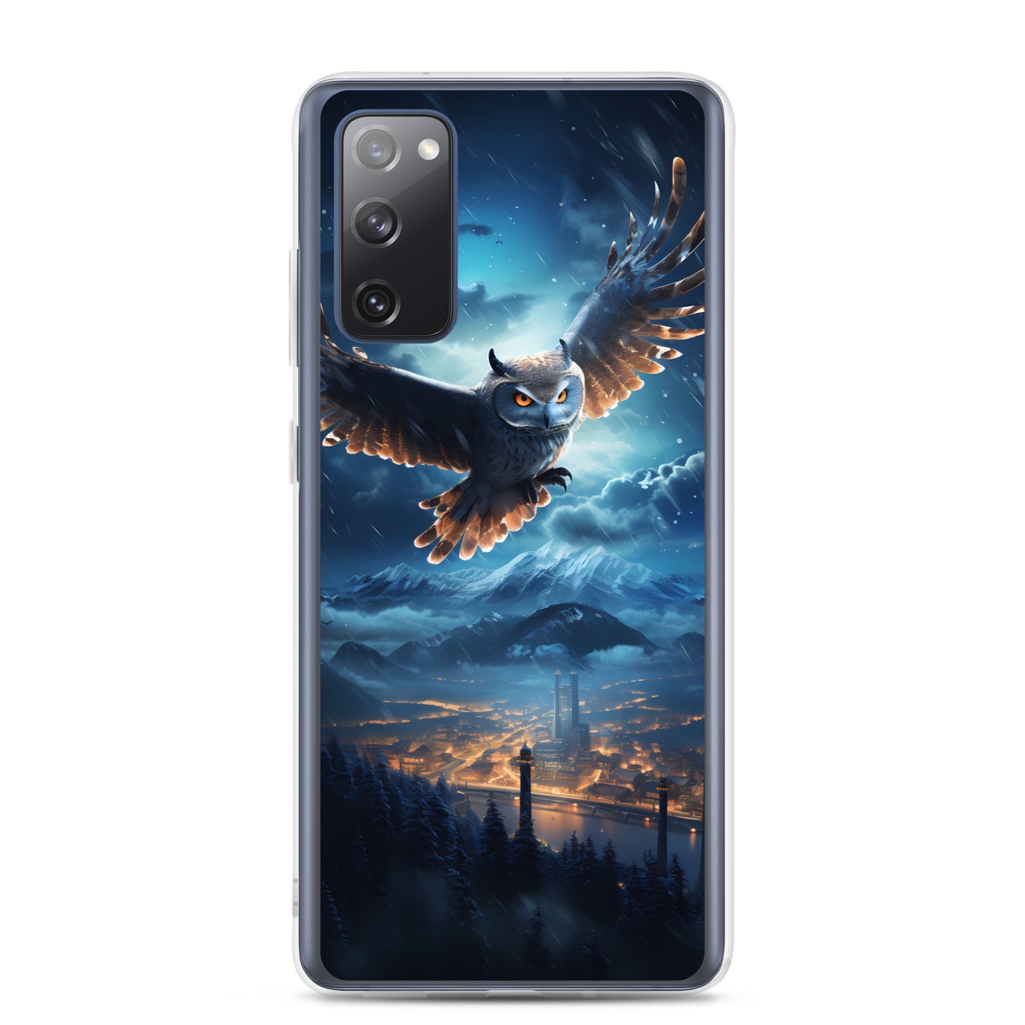 Samsung Case - Night Owl Over City