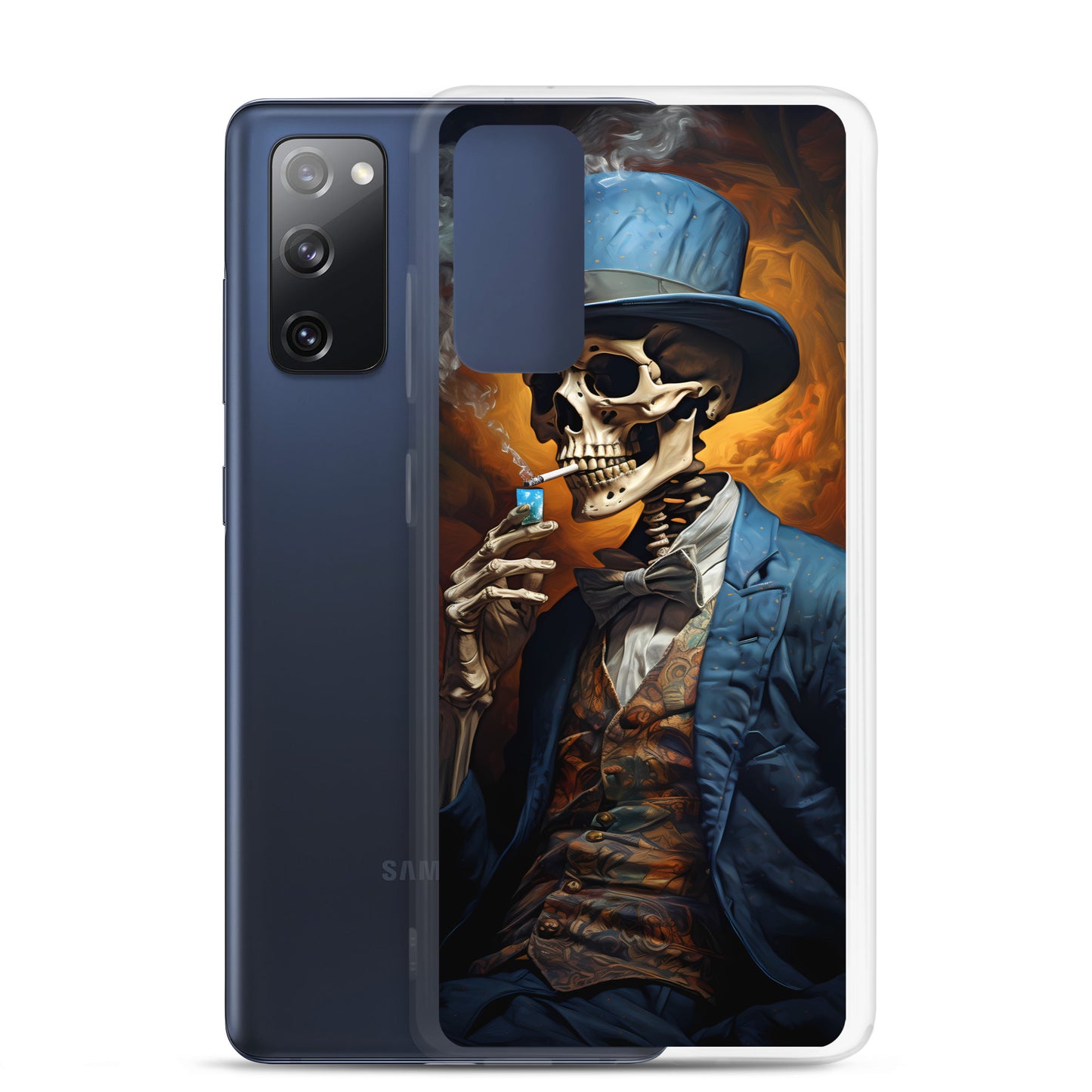 Samsung Case - Dapper Smoking Skeleton