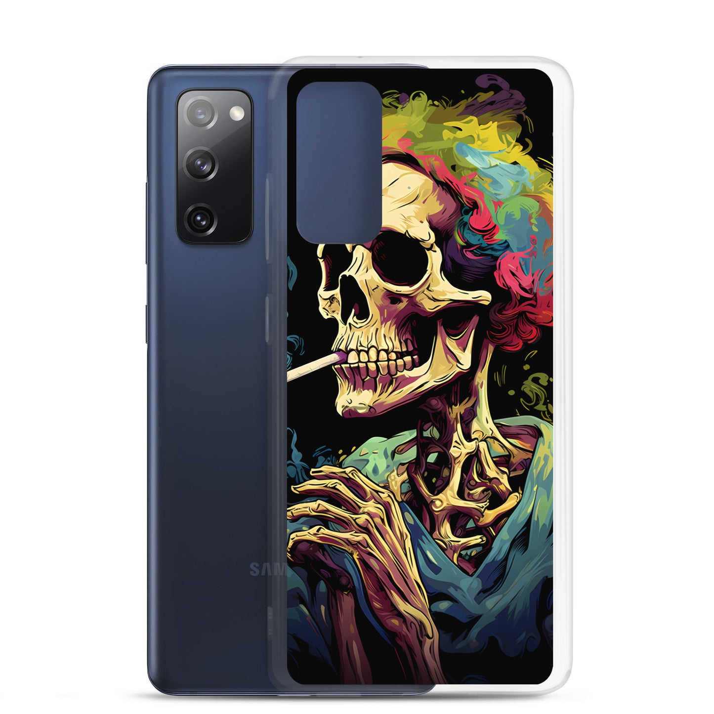 Samsung Case - Smoking Dead Skeleton