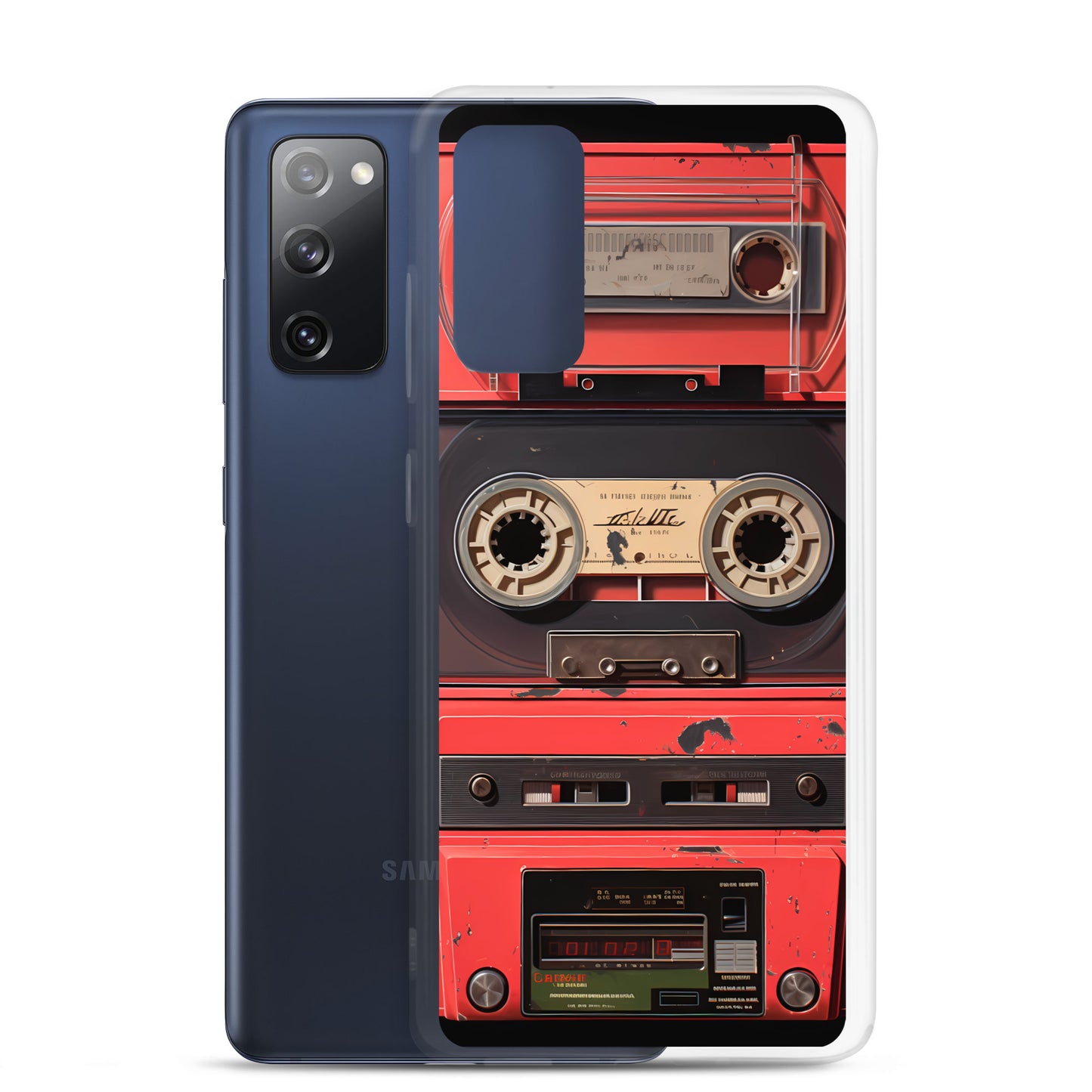 Samsung Case - Vintage Cassette Tape Player